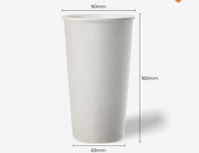 Ly giấy, cốc giấy trắng 22oz-700ml